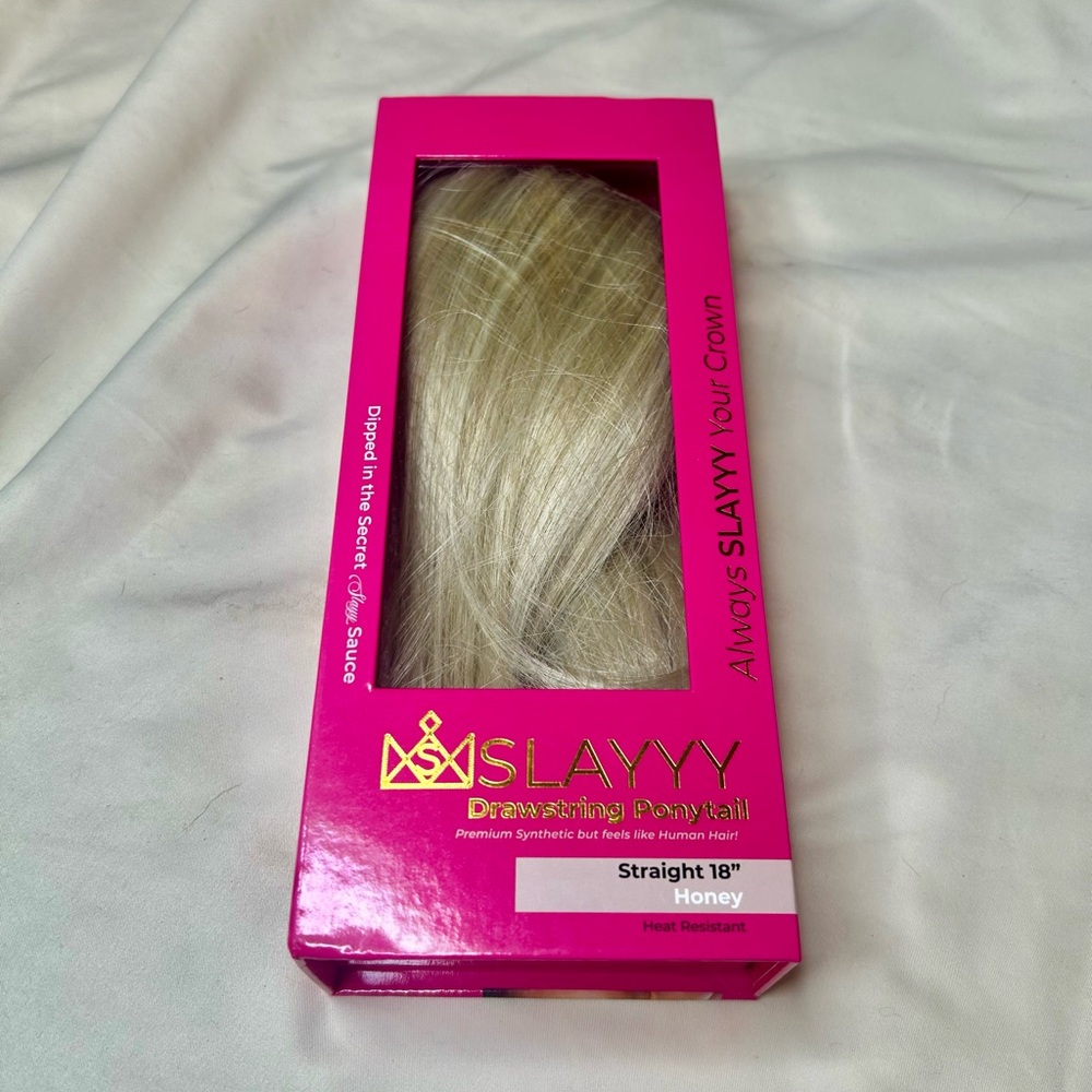 SLAYYY Drawstring Ponytail - Picture 4 of 6
